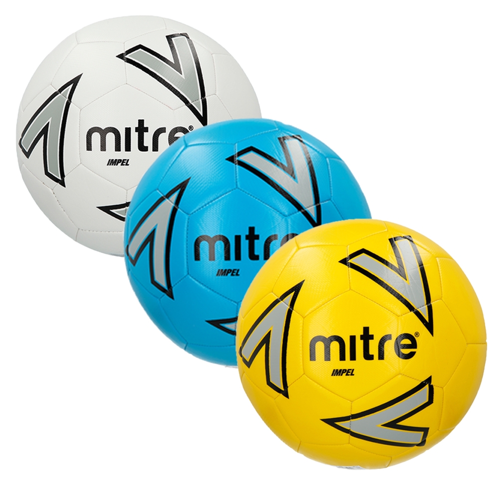 New 2018 Design Mitre Impel White Matchday Ball Deal 